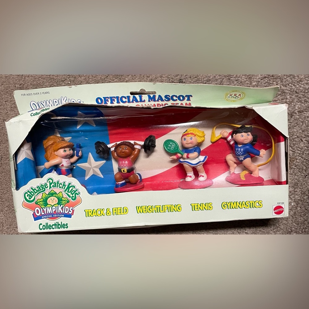 Cabbage Patch Olympikids Special Edition Collectible Figurines 1995 Mattel 69184